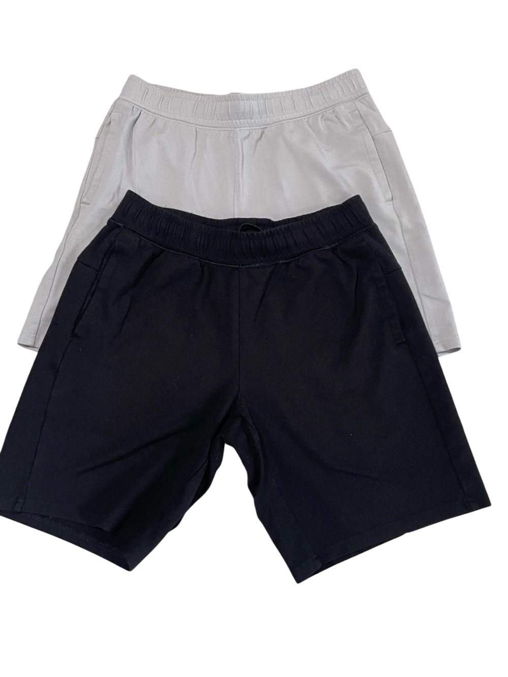 2 Pack Men's Member's Mark
Stretch Shorts Small Black Grey
Casual Lightweight